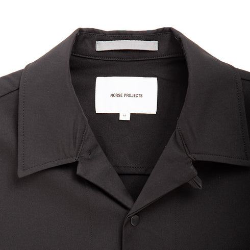 Norse Projects Carsten Solotex Twill Shirt LS Black N40-0789 Degli Uberti